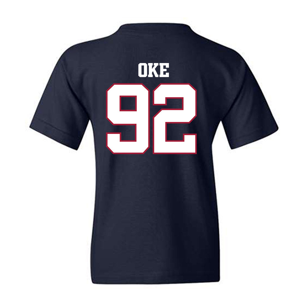 Arkansas - NCAA Football : David Oke - Classic Shersey Youth T-Shirt-1