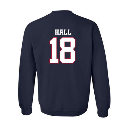 Arkansas - NCAA Football : Jude Hall - Classic Shersey Crewneck Sweatshirt-1