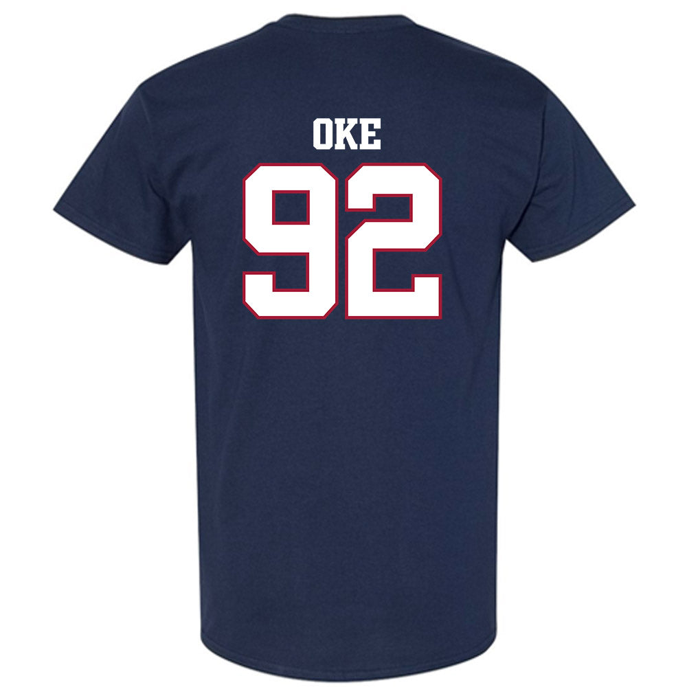 Arkansas - NCAA Football : David Oke - Classic Shersey T-Shirt-1