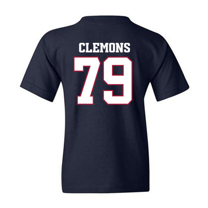 Arkansas - NCAA Football : Josiah Clemons - Classic Shersey Youth T-Shirt-1