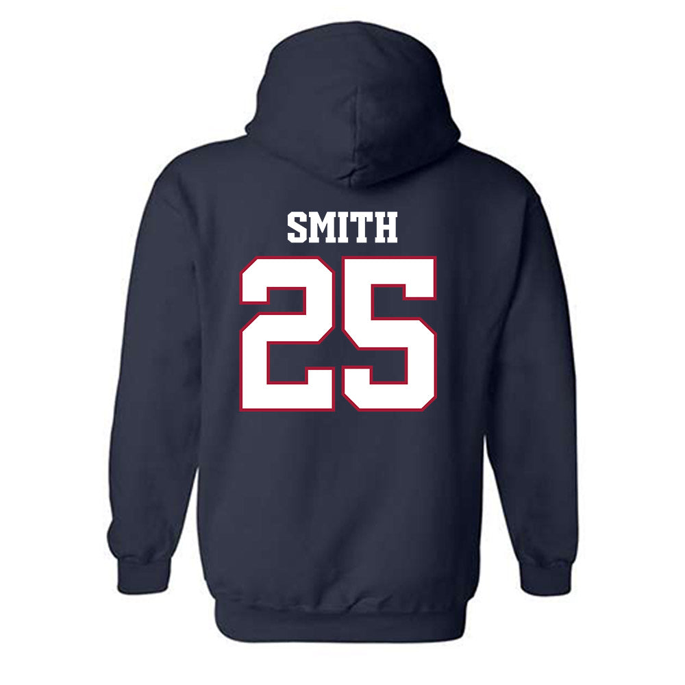 Arkansas - NCAA Football : Ja’Quavion Smith - Classic Shersey Hooded Sweatshirt-1