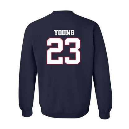 Arkansas - NCAA Football : Kevin Young - Classic Shersey Crewneck Sweatshirt-1