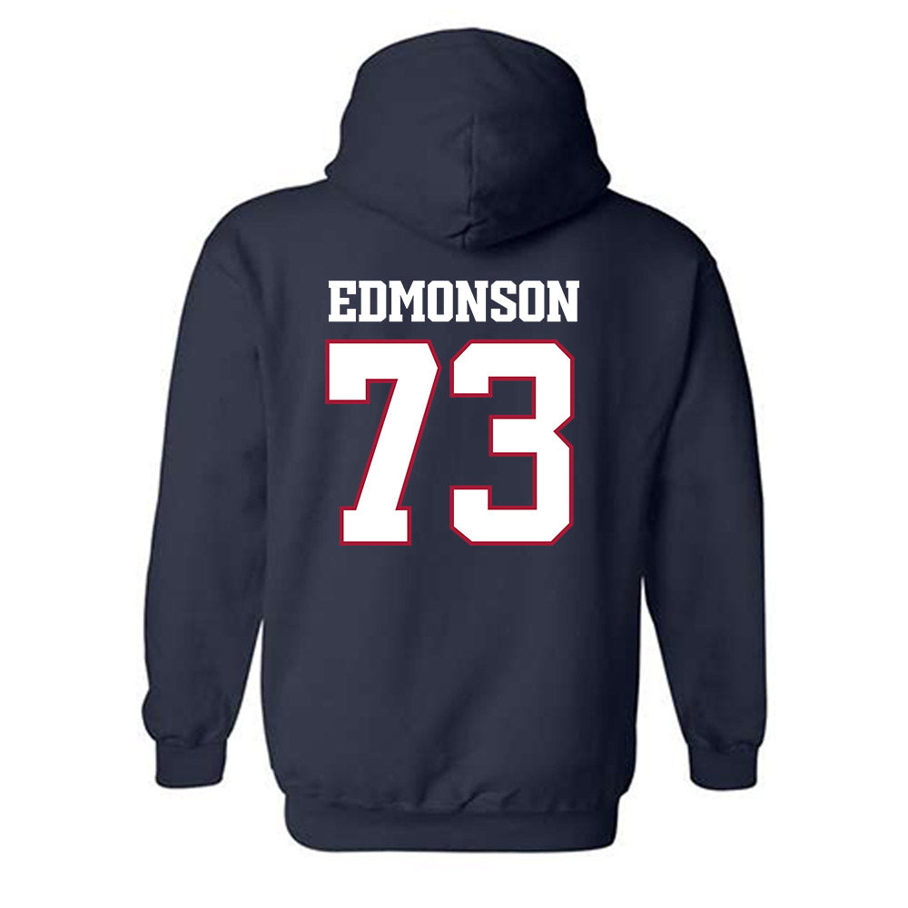 Arkansas - NCAA Football : Brooks Edmonson - Classic Shersey Hooded Sweatshirt-1