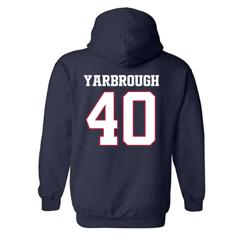 Arkansas - NCAA Football : Colton Yarbrough - Classic Shersey Hooded Sweatshirt-1