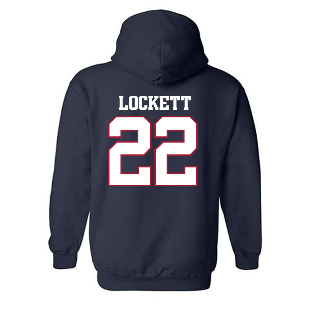 Arkansas - NCAA Football : Tay Lockett - Classic Shersey Hooded Sweatshirt-1
