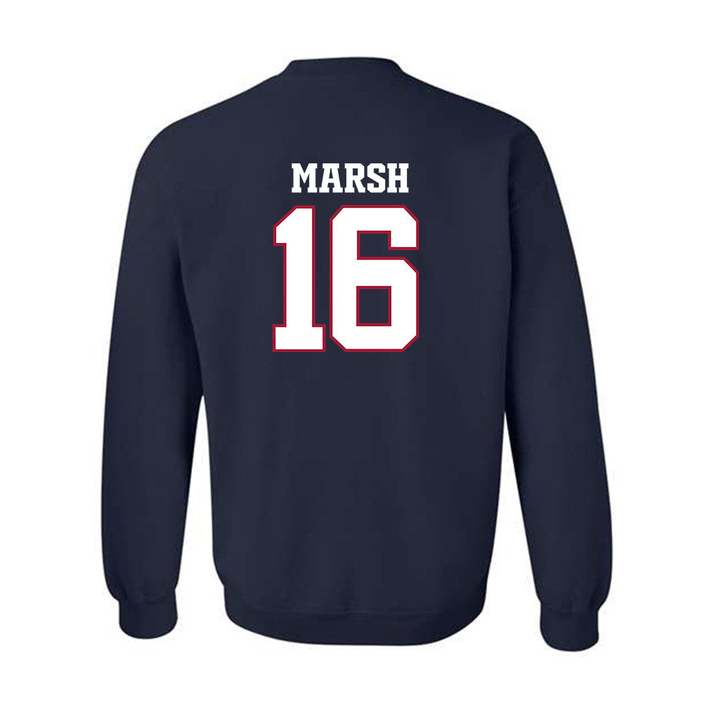 Arkansas - NCAA Football : Kourtlan Marsh - Classic Shersey Crewneck Sweatshirt-1