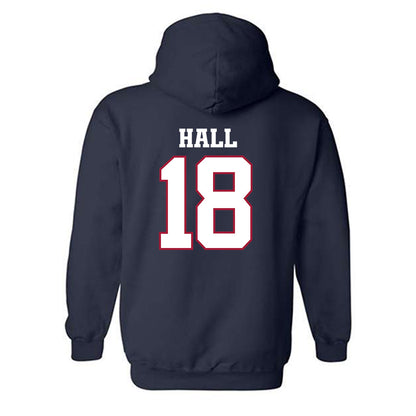 Arkansas - NCAA Football : Jude Hall - Classic Shersey Hooded Sweatshirt-1
