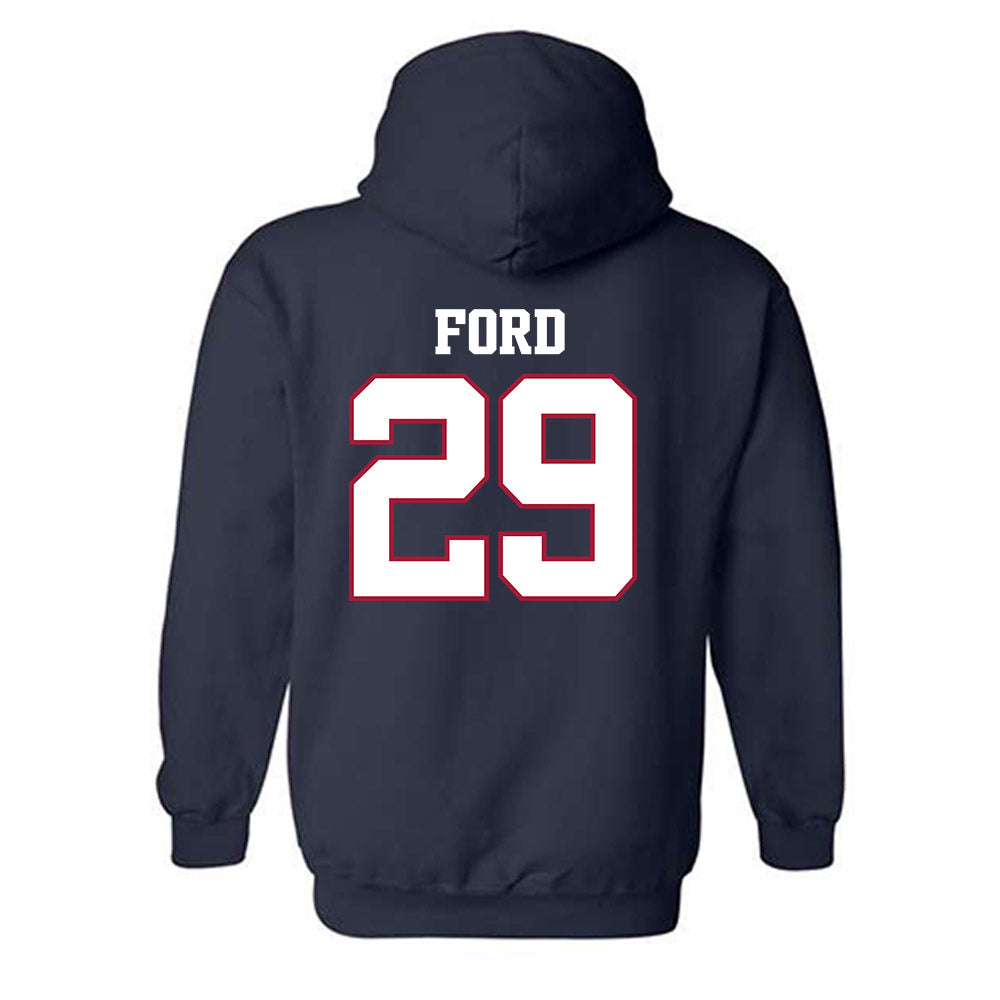 Arkansas - NCAA Football : Brandon Ford - Classic Shersey Hooded Sweatshirt-1