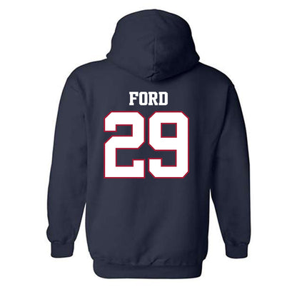 Arkansas - NCAA Football : Brandon Ford - Classic Shersey Hooded Sweatshirt-1