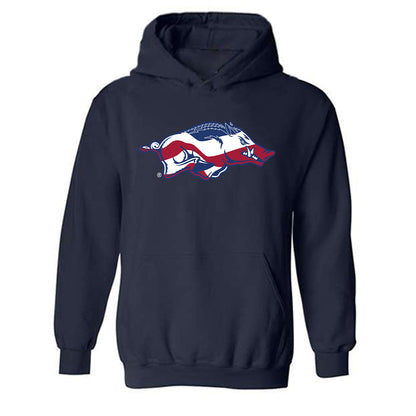 Arkansas - NCAA Football : Braxton Scriber - Classic Shersey Hooded Sweatshirt-0