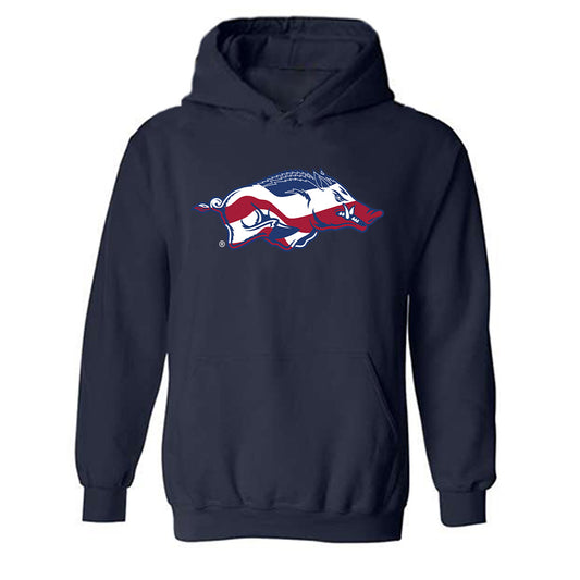 Arkansas - NCAA Football : Braxton Scriber - Classic Shersey Hooded Sweatshirt-0