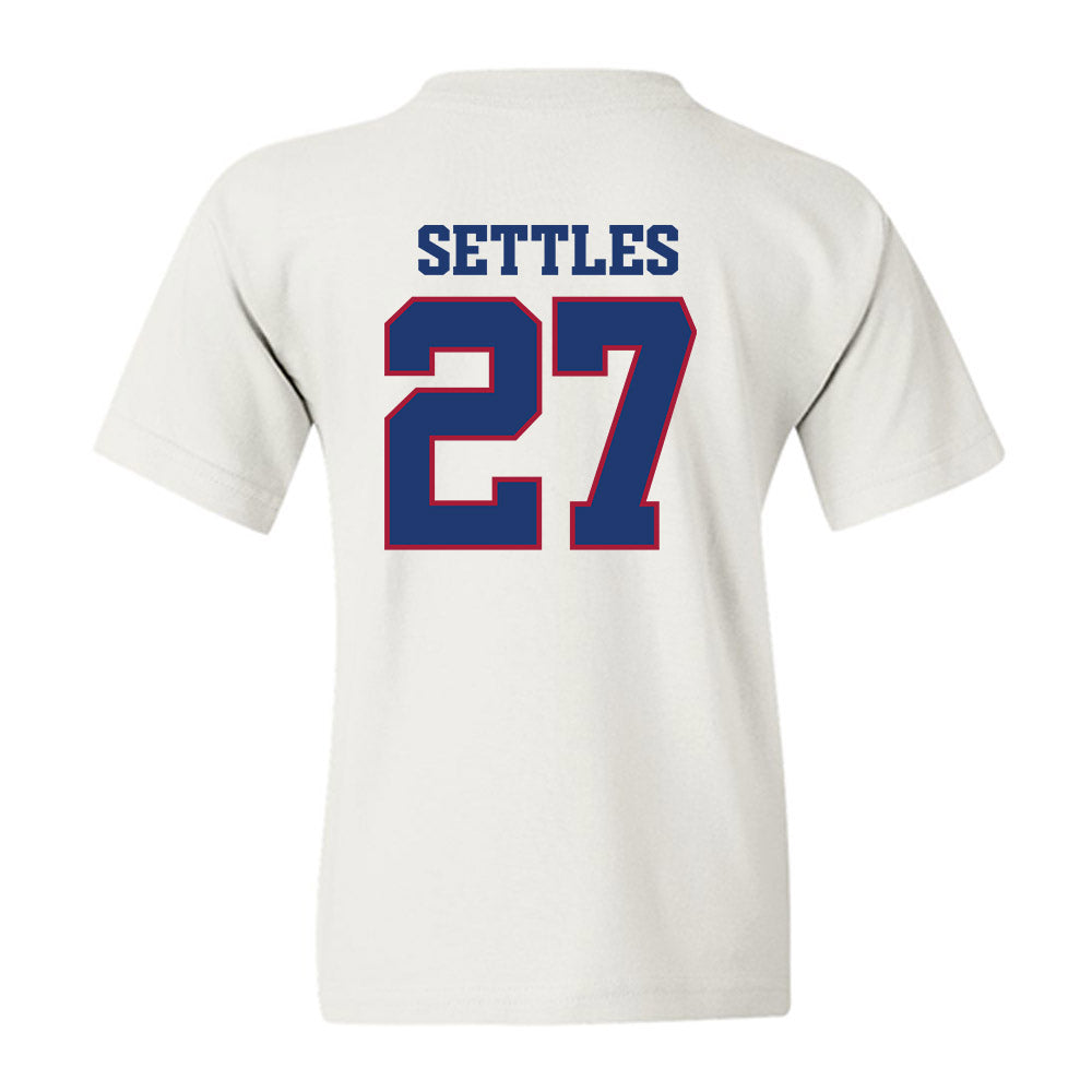 Arkansas - NCAA Football : Cameron Settles - Classic Shersey Youth T-Shirt-1