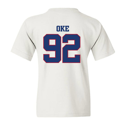 Arkansas - NCAA Football : David Oke - Classic Shersey Youth T-Shirt-1