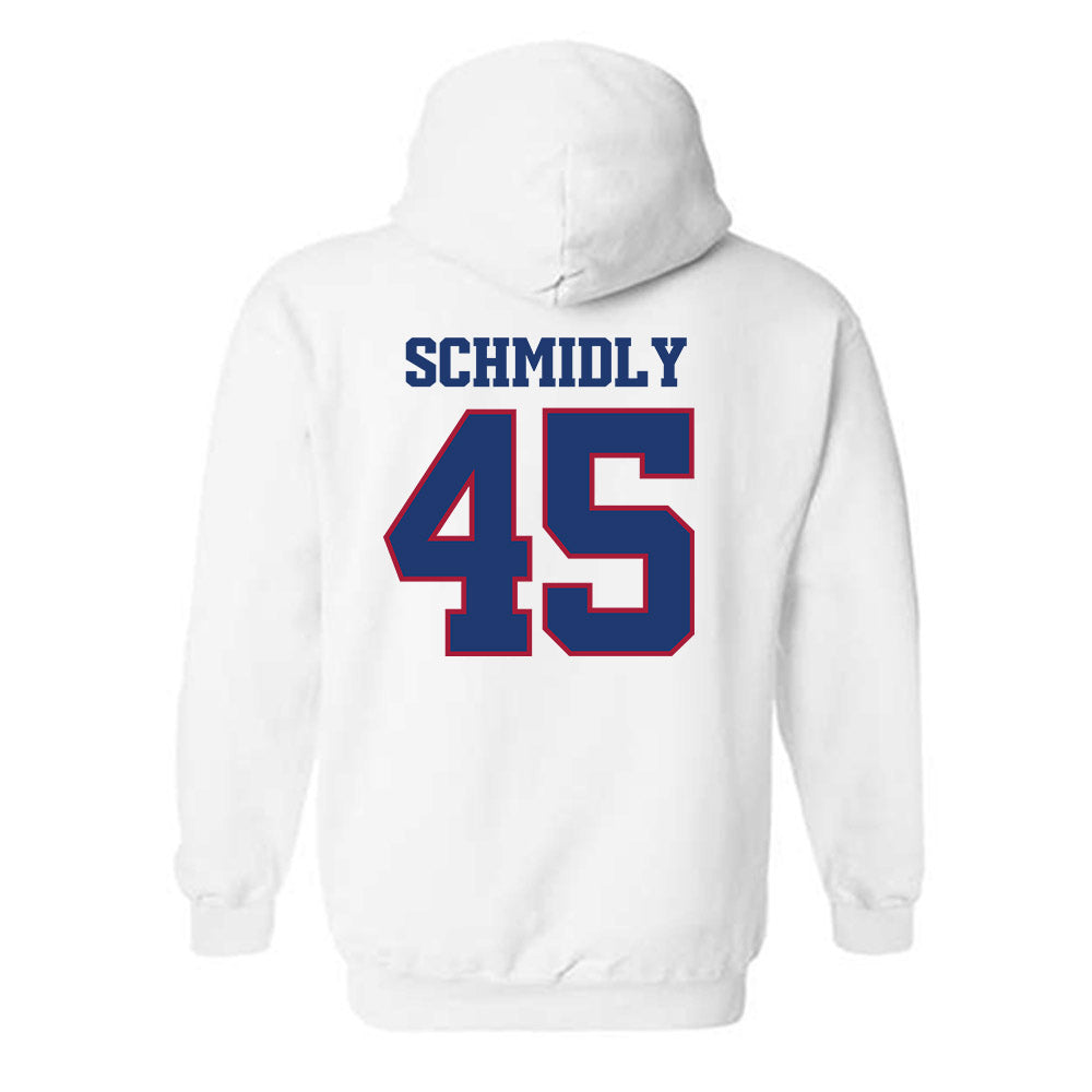Arkansas - NCAA Football : Max Schmidly - Classic Shersey Hooded Sweatshirt-1
