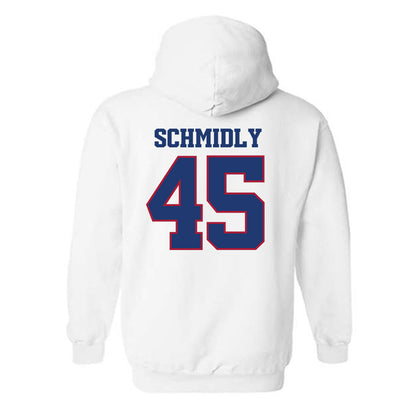 Arkansas - NCAA Football : Max Schmidly - Classic Shersey Hooded Sweatshirt-1