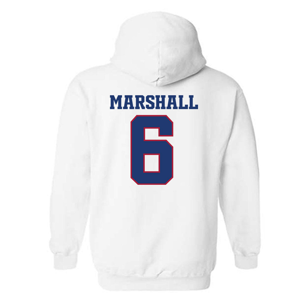 Arkansas - NCAA Football : Chris Marshall - Classic Shersey Hooded Sweatshirt-1