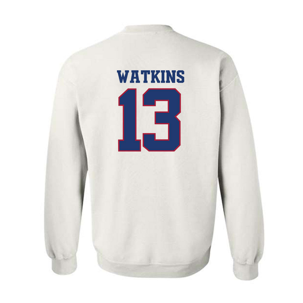 Arkansas - NCAA Football : Jelani Watkins - Classic Shersey Crewneck Sweatshirt-1