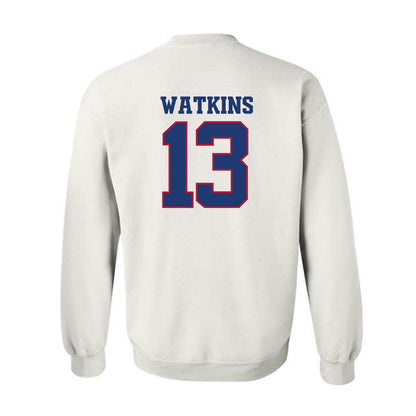 Arkansas - NCAA Football : Jelani Watkins - Classic Shersey Crewneck Sweatshirt-1