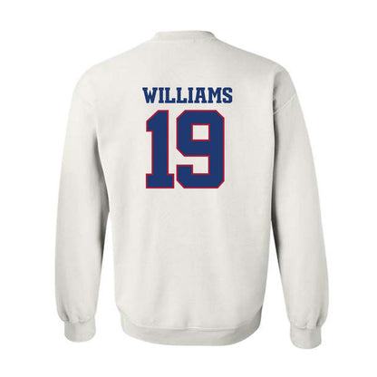 Arkansas - NCAA Football : Kyndrick Williams - Classic Shersey Crewneck Sweatshirt-1