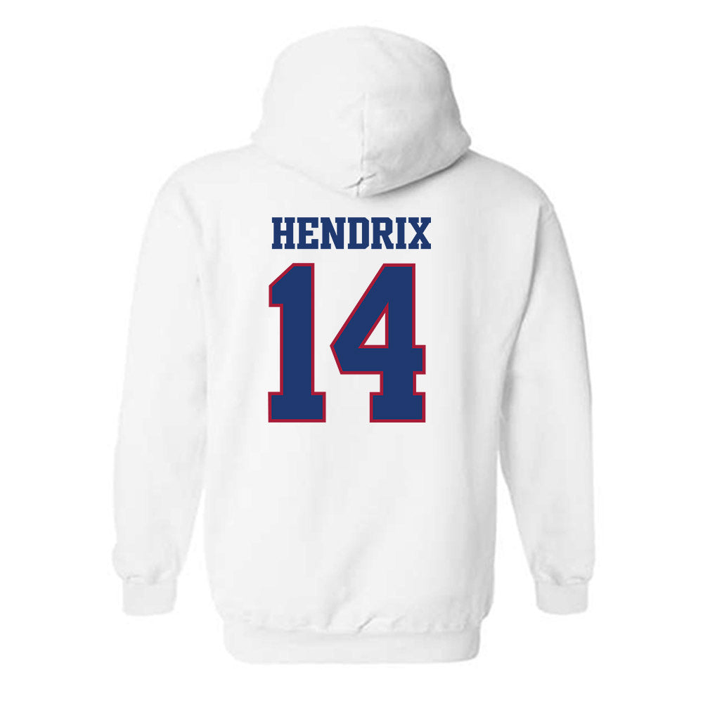 Arkansas - NCAA Football : Hank Hendrix - Classic Shersey Hooded Sweatshirt-1