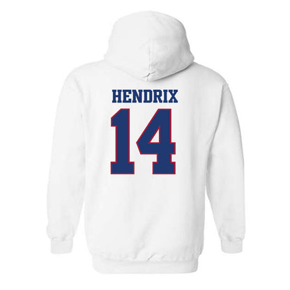 Arkansas - NCAA Football : Hank Hendrix - Classic Shersey Hooded Sweatshirt-1
