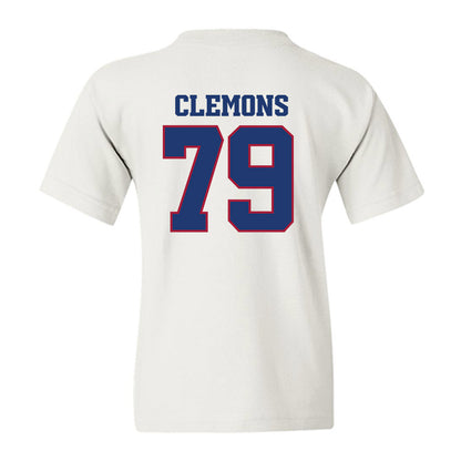 Arkansas - NCAA Football : Josiah Clemons - Classic Shersey Youth T-Shirt-1