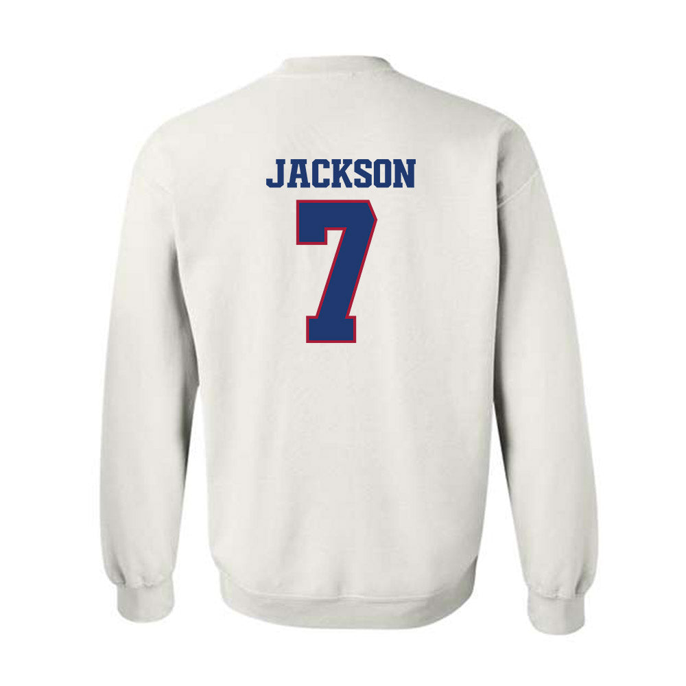 Arkansas - NCAA Football : KJ Jackson - Classic Shersey Crewneck Sweatshirt-1