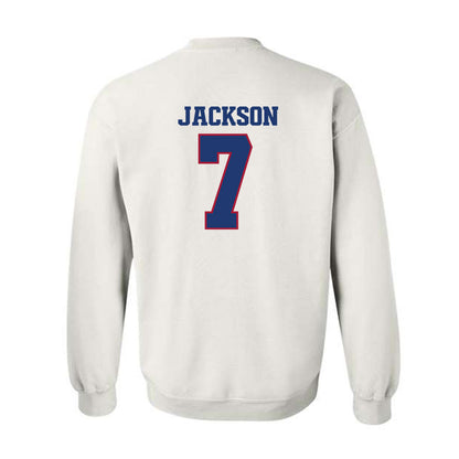 Arkansas - NCAA Football : KJ Jackson - Classic Shersey Crewneck Sweatshirt-1
