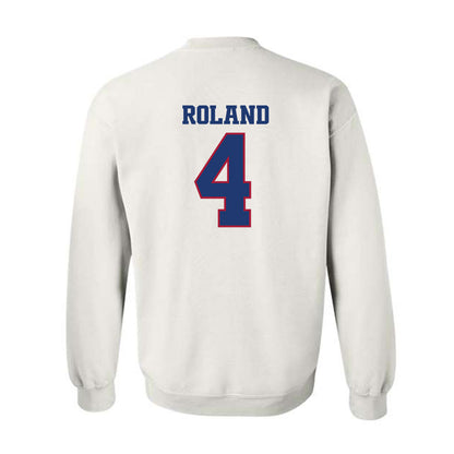 Arkansas - NCAA Football : Lakhi Roland - Classic Shersey Crewneck Sweatshirt-1
