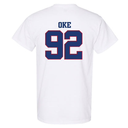 Arkansas - NCAA Football : David Oke - Classic Shersey T-Shirt-1