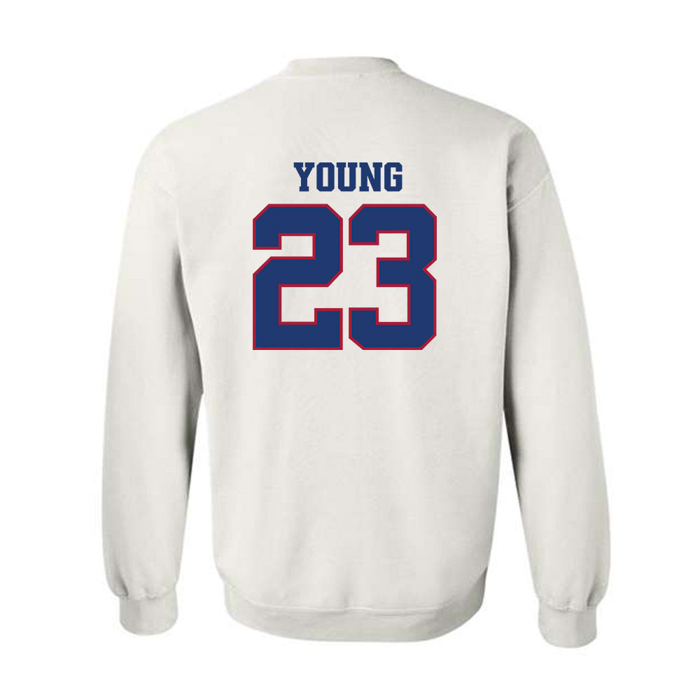 Arkansas - NCAA Football : Kevin Young - Classic Shersey Crewneck Sweatshirt-1