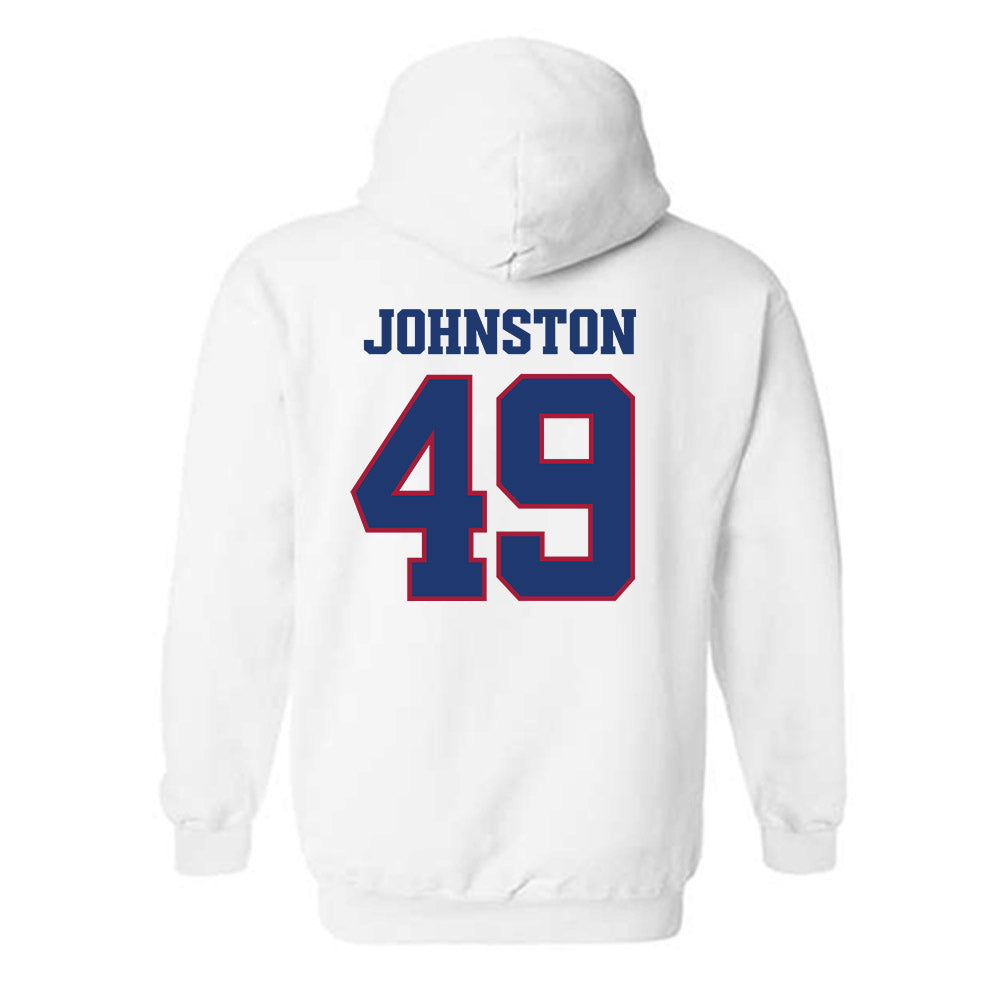 Arkansas - NCAA Football : Adam Johnston - Classic Shersey Hooded Sweatshirt-1
