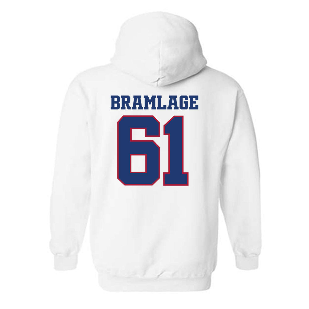 Arkansas - NCAA Football : Kaden Bramlage - Classic Shersey Hooded Sweatshirt-1
