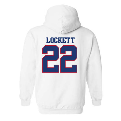 Arkansas - NCAA Football : Tay Lockett - Classic Shersey Hooded Sweatshirt-1