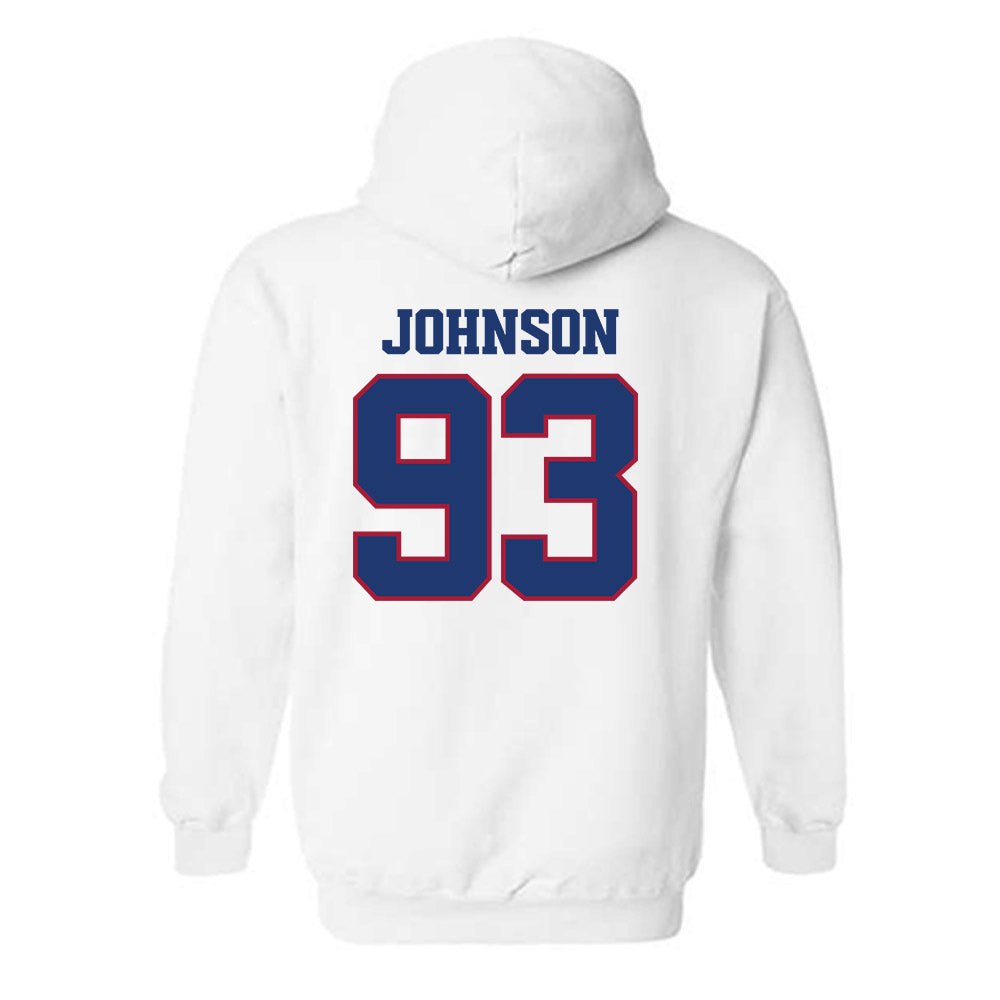 Arkansas - NCAA Football : Keiundre Johnson - Classic Shersey Hooded Sweatshirt-1