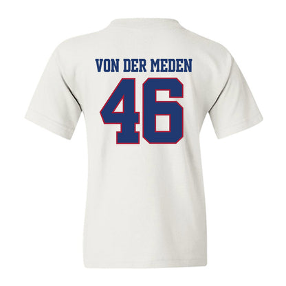 Arkansas - NCAA Football : Charlie von der Meden - Classic Shersey Youth T-Shirt-1