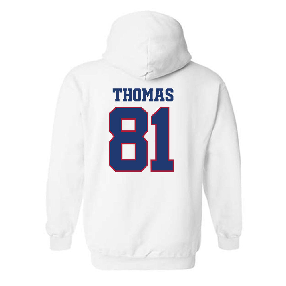 Arkansas - NCAA Football : Dai'Shaun Thomas - Classic Shersey Hooded Sweatshirt-1