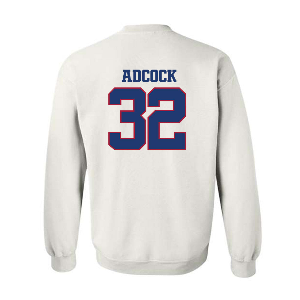Arkansas - NCAA Football : Matt Adcock - Classic Shersey Crewneck Sweatshirt-1