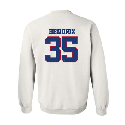 Arkansas - NCAA Football : Hutson Hendrix - Classic Shersey Crewneck Sweatshirt-1