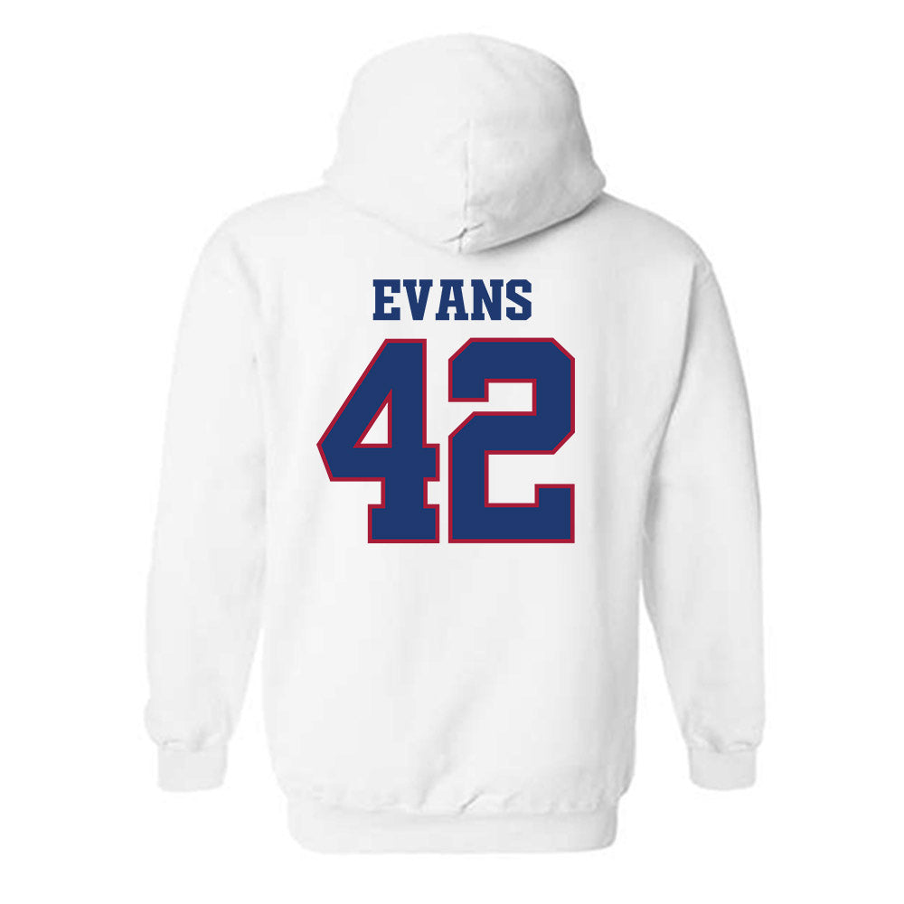 Arkansas - NCAA Football : Jeremy Evans - Classic Shersey Hooded Sweatshirt-1