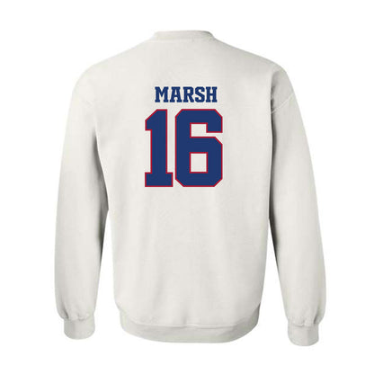 Arkansas - NCAA Football : Kourtlan Marsh - Classic Shersey Crewneck Sweatshirt-1