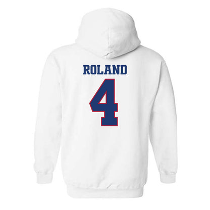 Arkansas - NCAA Football : Lakhi Roland - Classic Shersey Hooded Sweatshirt-1