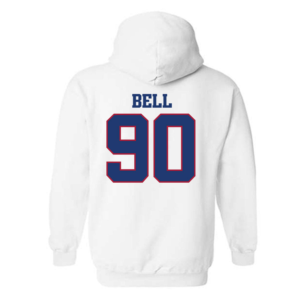Arkansas - NCAA Football : Caleb Bell - Classic Shersey Hooded Sweatshirt-1