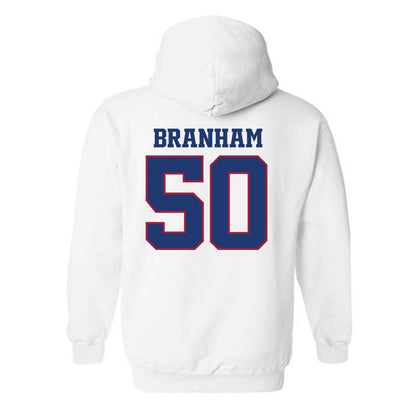 Arkansas - NCAA Football : Kobe Branham - Classic Shersey Hooded Sweatshirt-1