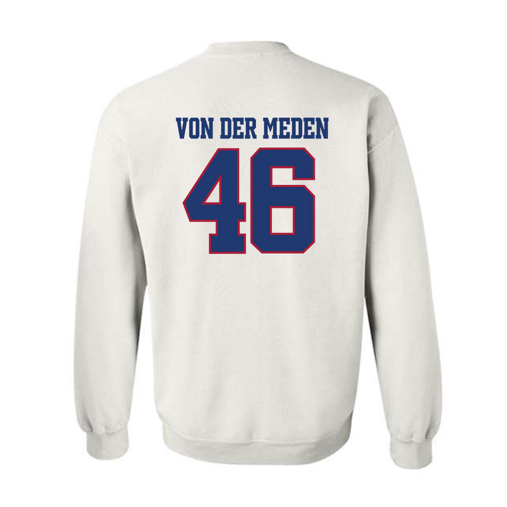 Arkansas - NCAA Football : Charlie von der Meden - Classic Shersey Crewneck Sweatshirt-1