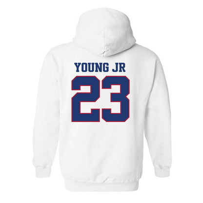 Arkansas - NCAA Football : Kevin Young Jr. - Classic Shersey Hooded Sweatshirt-1