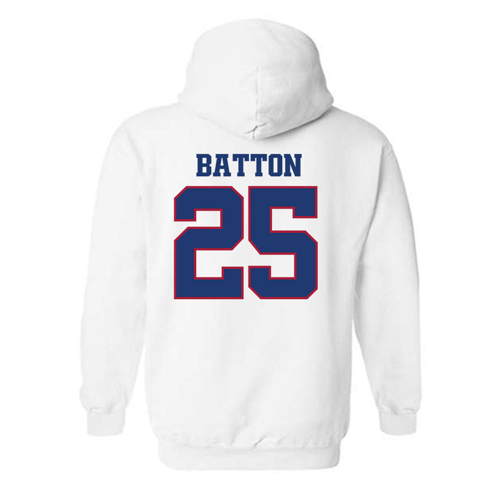 Arkansas - NCAA Football : Markeylin Batton - Classic Shersey Hooded Sweatshirt-1