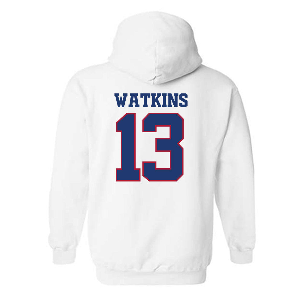 Arkansas - NCAA Football : Jelani Watkins - Classic Shersey Hooded Sweatshirt-1