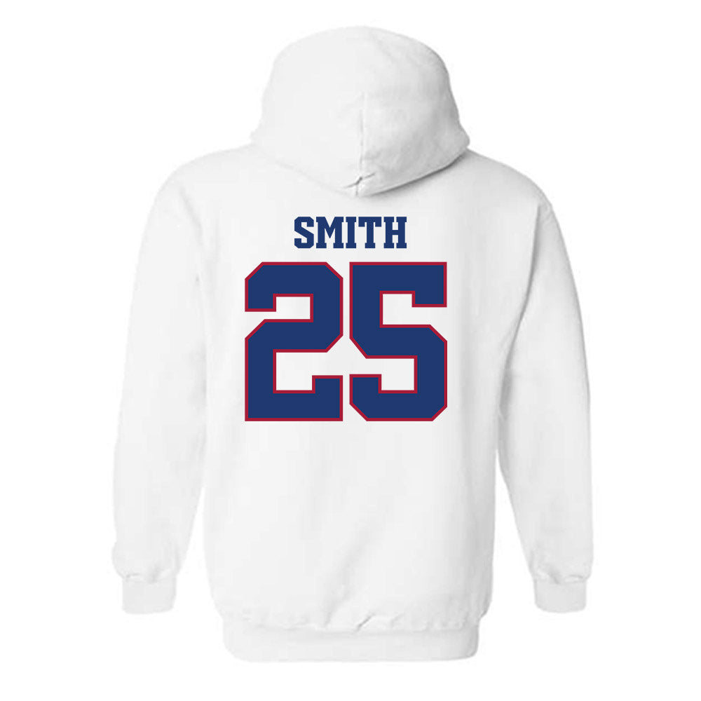 Arkansas - NCAA Football : Ja’Quavion Smith - Classic Shersey Hooded Sweatshirt-1