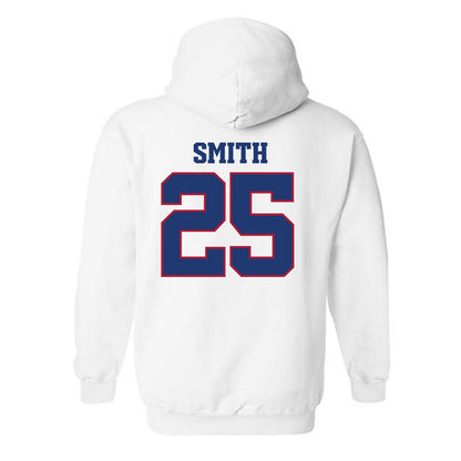 Arkansas - NCAA Football : Ja’Quavion Smith - Classic Shersey Hooded Sweatshirt-1